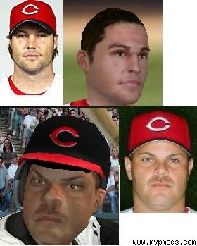 More information about "Reds Catchers Face Pack (LaRue, Valentin)"