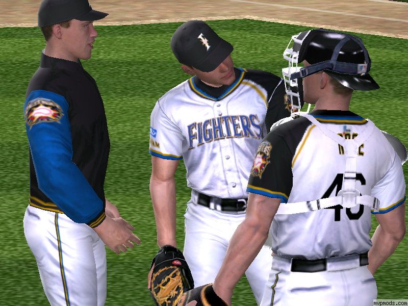 More information about "Japan NPB-Nippon Ham Fighters Uniforms by Garfield8"