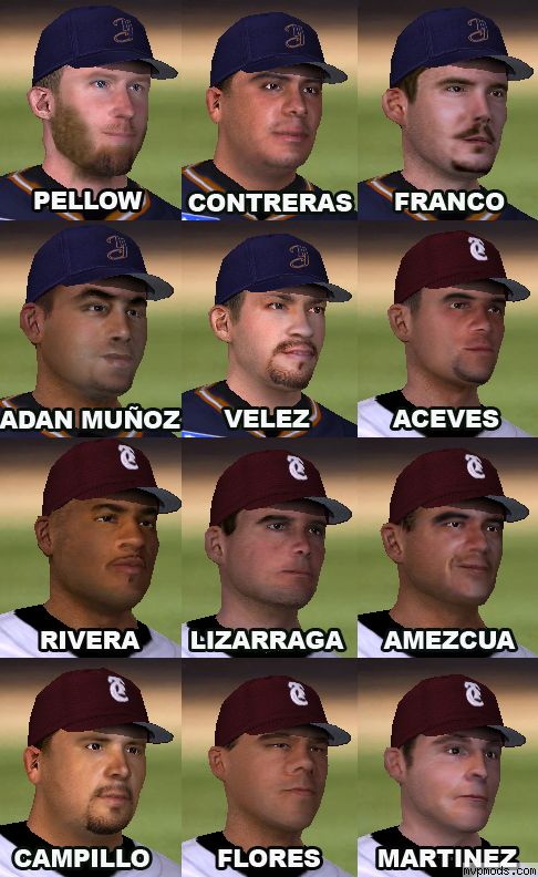 More information about "Mexican pack faces vol.1"