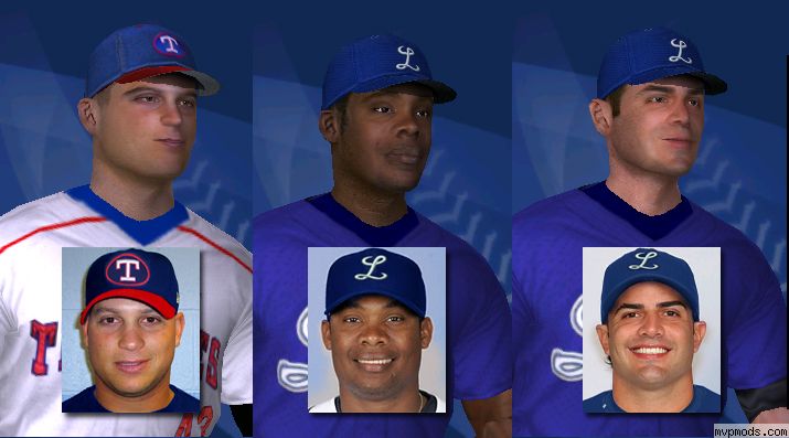 More information about "Jose Guillen, Wil Nieves & Jackson Melian Faces"