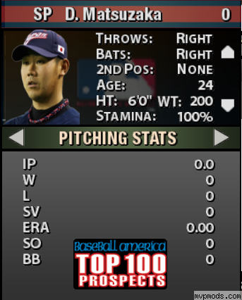 More information about "Daisuke Matsuzaka Portrait"