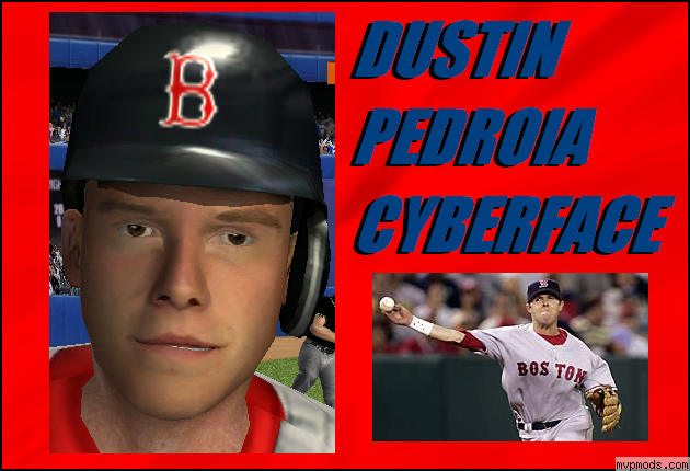More information about "Dustin Pedroia Cyberface"