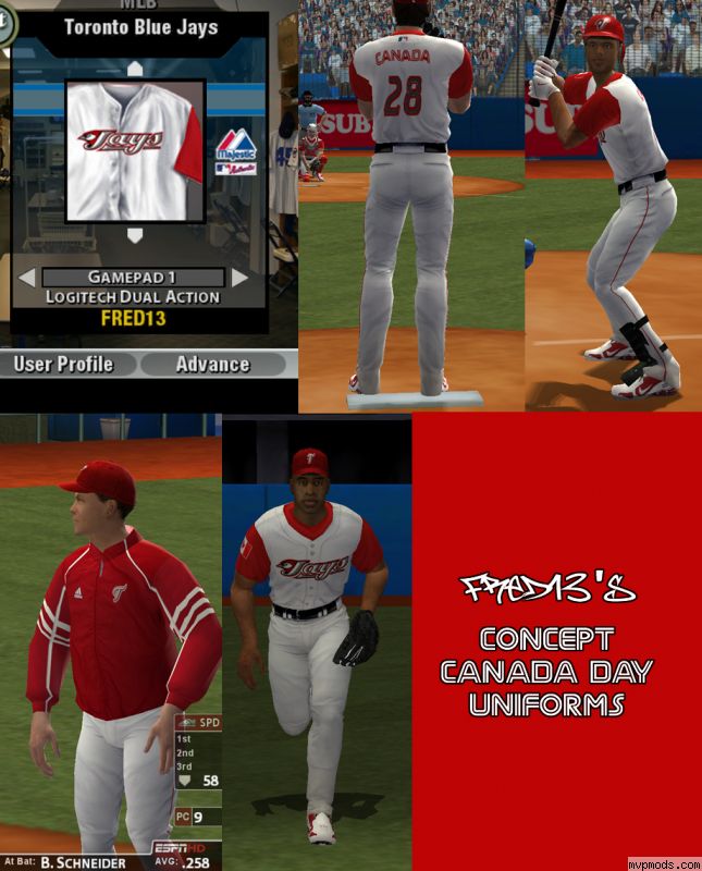 More information about "fred13's Blue Jays Concept Canada Day Uniform"