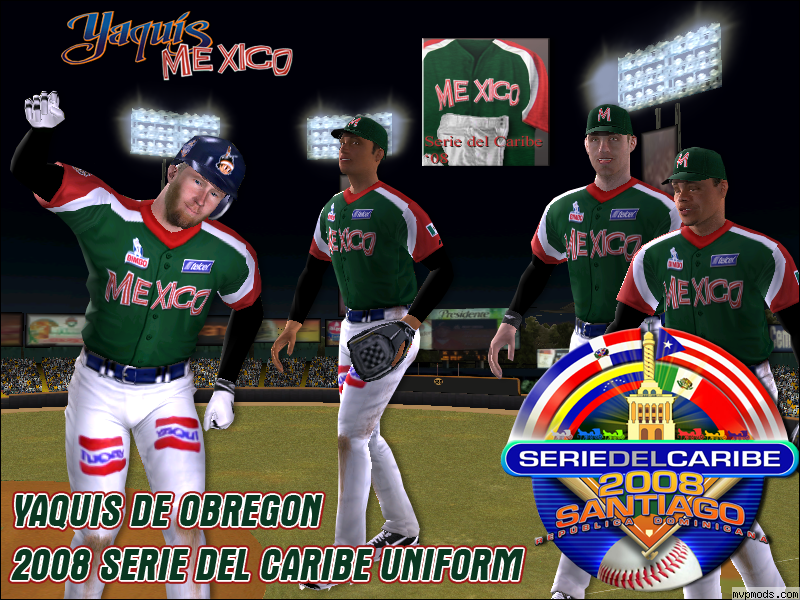 More information about "Yaquis de Obregon Serie del Caribe uniform"