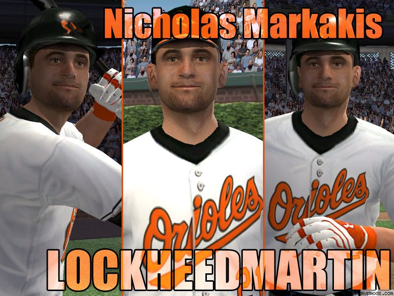 More information about "[Baltimore Orioles] Nick Markakis Cyberface"