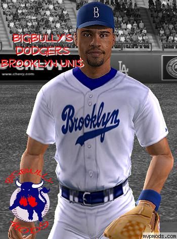 More information about "bigbullys modern Brooklyn Dodgers unis"