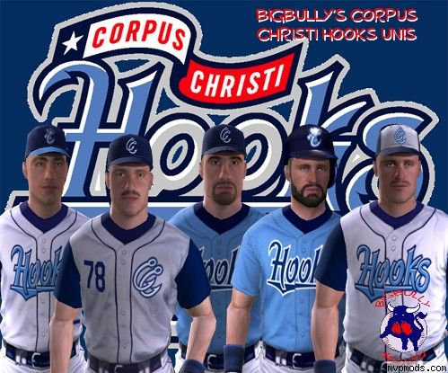 bigbullys 2006 Corpus Christi Hooks unis - Uniforms - MVP Mods