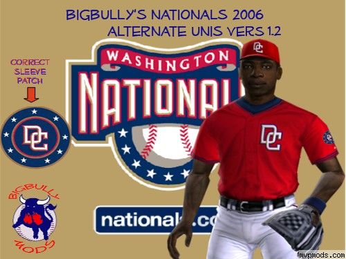More information about "bigbullys 2006 Nationals alternate uniforms v 1.2"