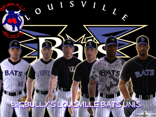 More information about "bigbullys 2007 Louisville Bats unis"