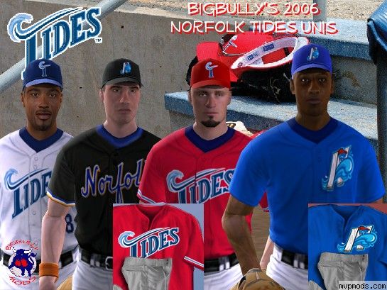 2021 Norfolk Tides - Uniforms - MVP Mods