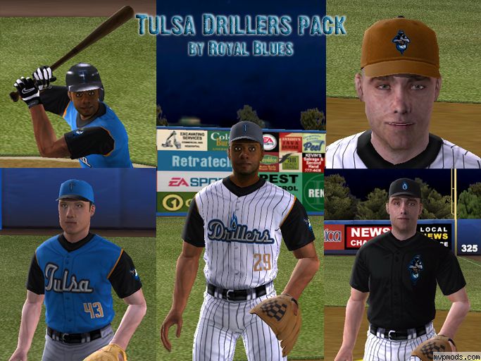 More information about "Royal Blues' Tulsa Drillers pack"