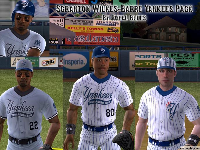 More information about "Royal Blues' Scranton/Wilkes-Barre Yankees pack"