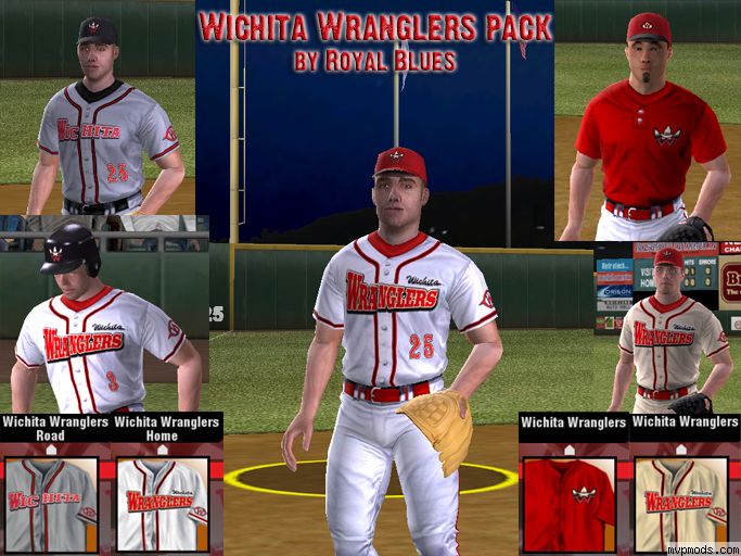 More information about "Royal Blues' Wichita Wranglers unis"