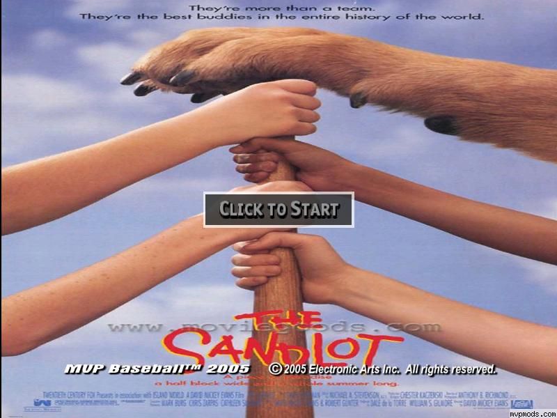 More information about ""The Sandlot" CTS Screen"