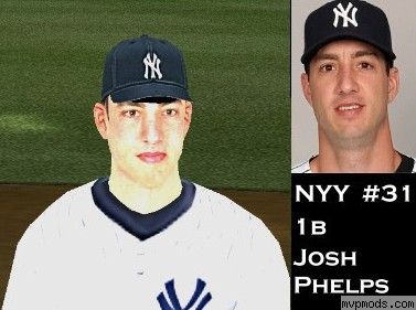 More information about "NYY 1B  Josh Phelps Cyberface"