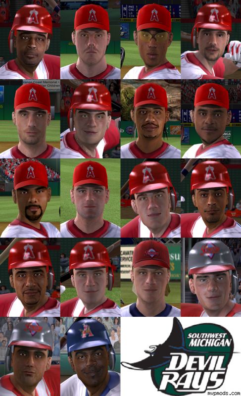 More information about "Los Angeles Angels Cyberface Pack"