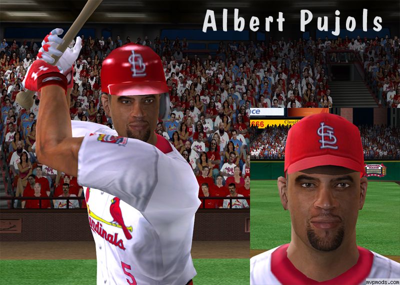 More information about "Albert Pujols Cyberface"
