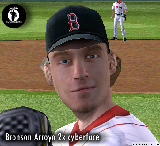 More information about "Bronson Arroyo cyberface by Jogar84"