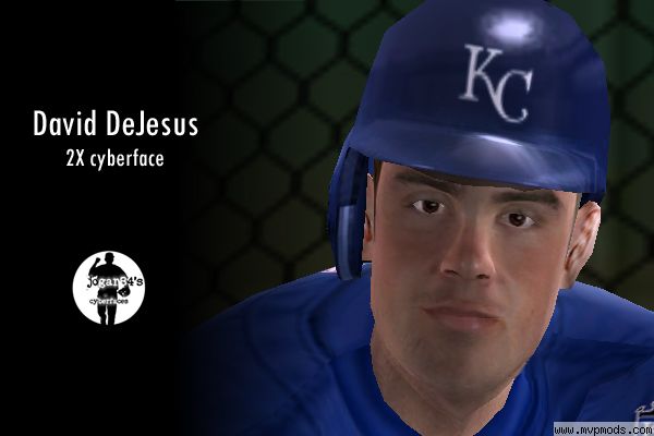 More information about "David DeJesus cyberface by Jogar84"