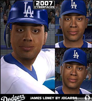 More information about "James Loney cyberface by jogar84"