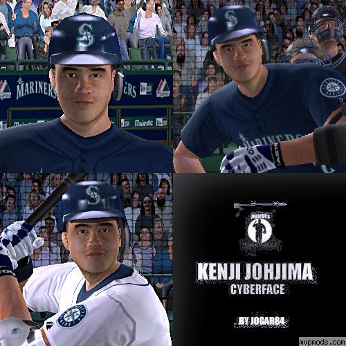 More information about "Kenji Johjima cyberface by Jogar84"