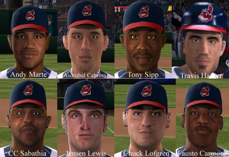 More information about "Cleveland Indians cyberface pack"