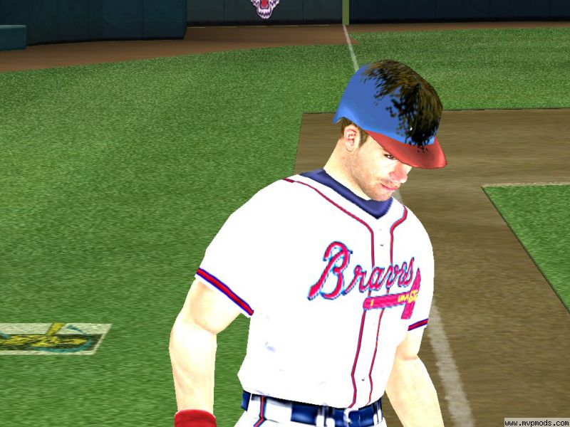More information about "SPL Atlanta Braves home uni with pine tar on the helmet Ver. 1.0"
