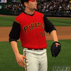 pirates red jersey