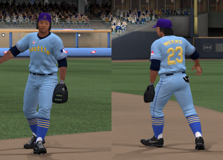 seattle pilots uniforms