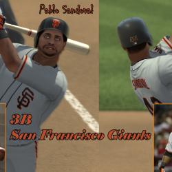 More information about "Pablo Sandoval with Beard and hair"