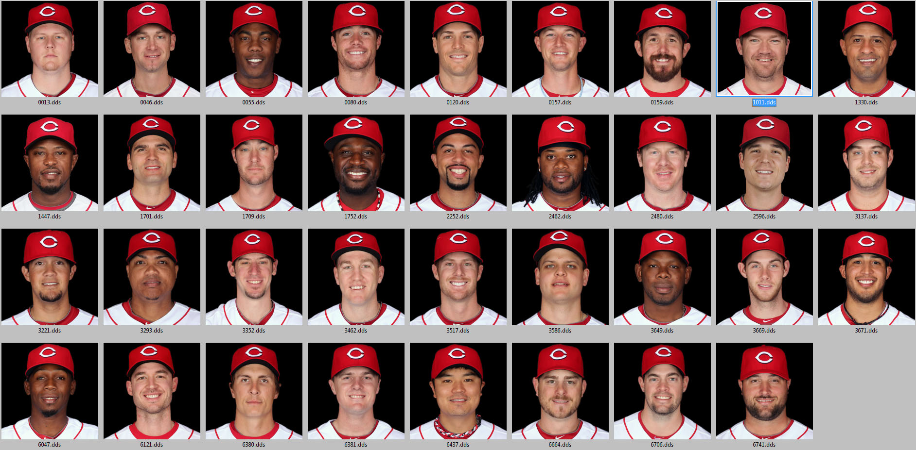 2013 Cincinnati Reds 2x Portriats Portraits Mvp Mods