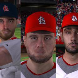 More information about "Adam Wainwright, Matt Carpenter, Matt Adams faces 2013"