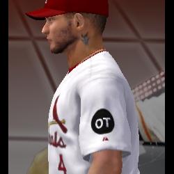 2015 St. Louis Cardinals Uniforms w/ Oscars Taveras tribute patch