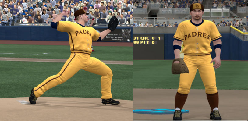 1972 padres uniform