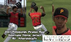 More information about "2007 Pittsburgh Pirates Red Home Alternate Jersey"