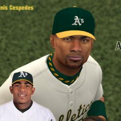 More information about "Yoenis Cespedes Cyberface by Wudl83"