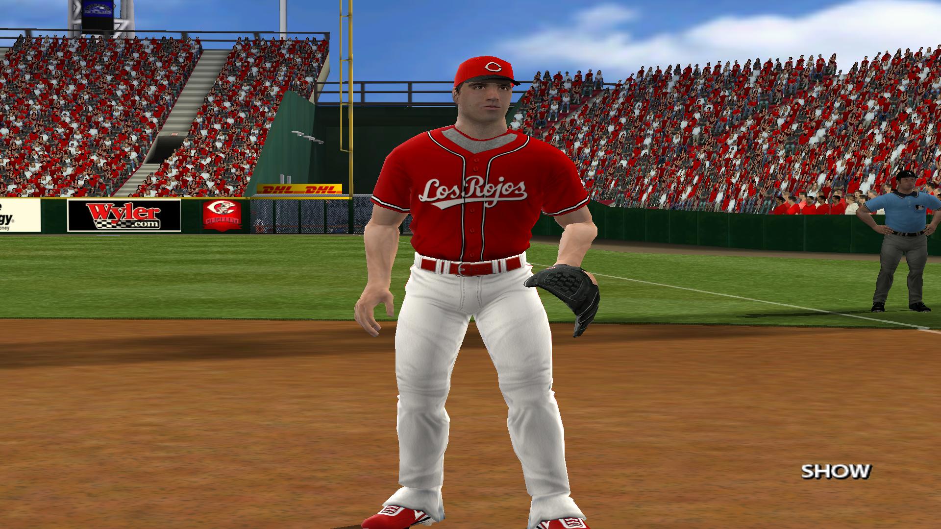 reds los rojos jersey