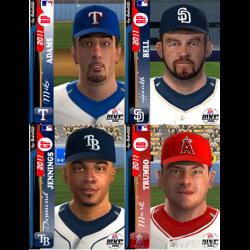 More information about "Adams, Bell, Jennings and Trumbo faces......."