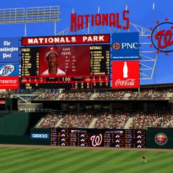 2K12 Nationals Park (recolored/textured) - Stadiums - MVP Mods