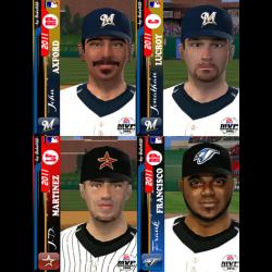 More information about "Axford, Lucroy, Martinez and Francisco"