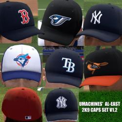 More information about "2K9 AL-East Caps Set 1.2"