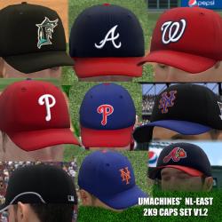 More information about "2K9 NL-East Caps Set v1.2"