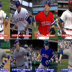 More information about "Texas Rangers - Modern Classics Uniform Set"