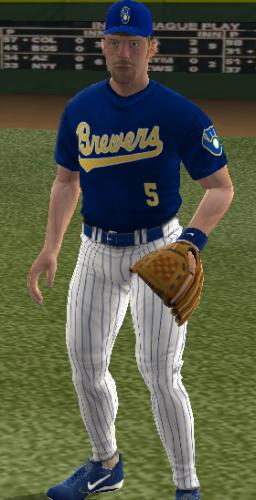 brewers 90s uniforms