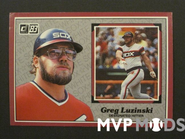 1983 Greg Luzinski - Faces - MVP Mods