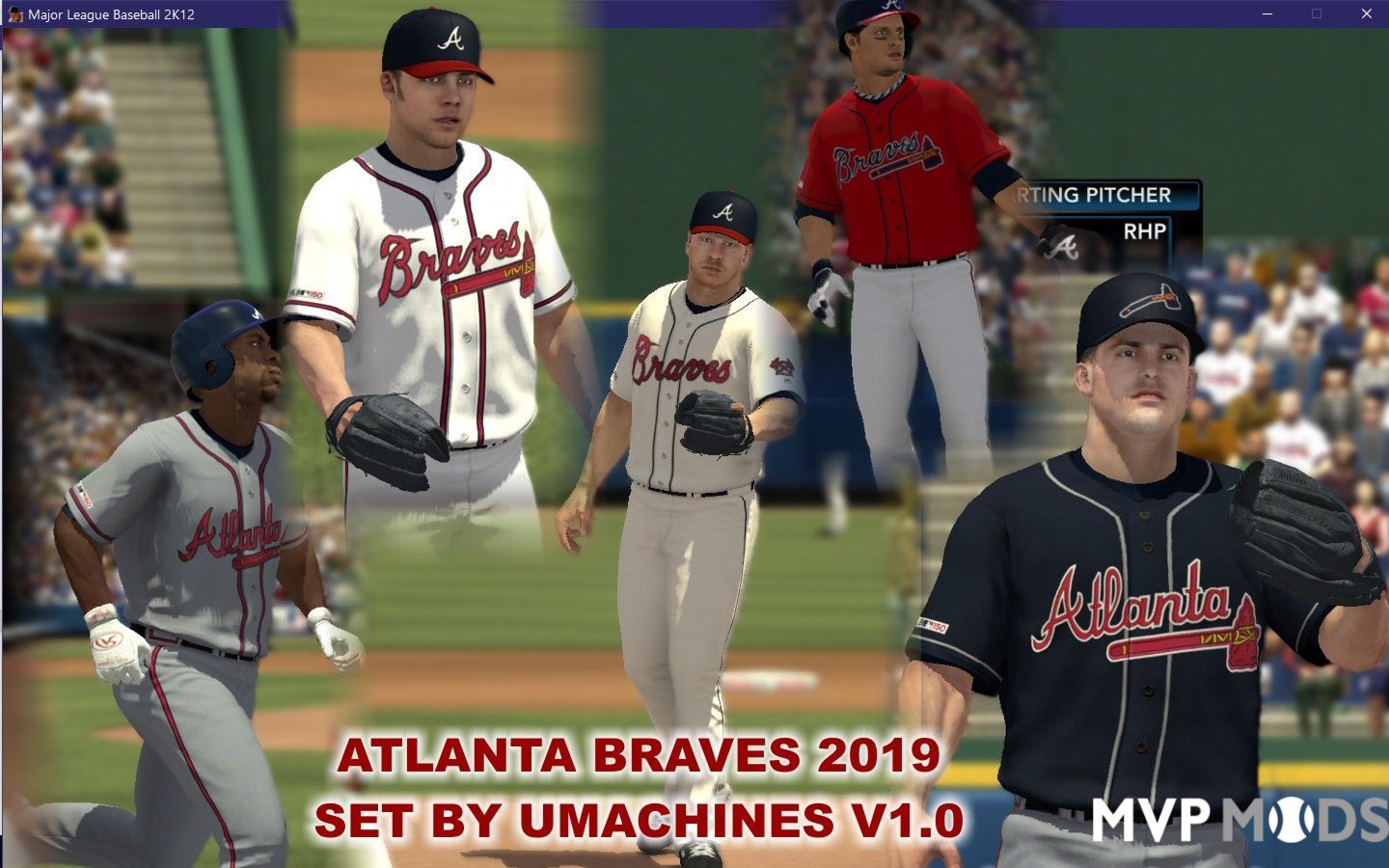 20212022 Atlanta Braves Uniform Set Uniforms MVP Mods