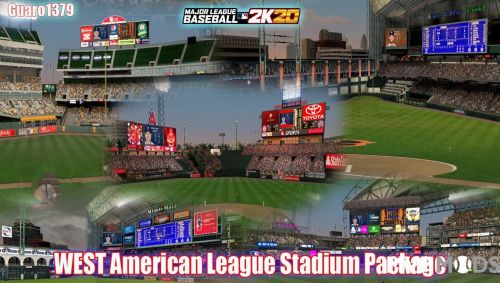 More information about "American League Stadium Pack (WEST)"