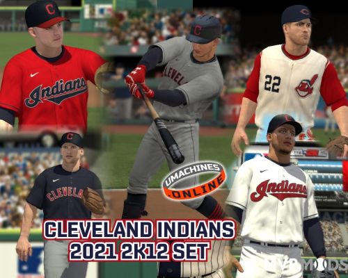 2021 Cleveland Indians Uniform Set - Uniforms - MVP Mods