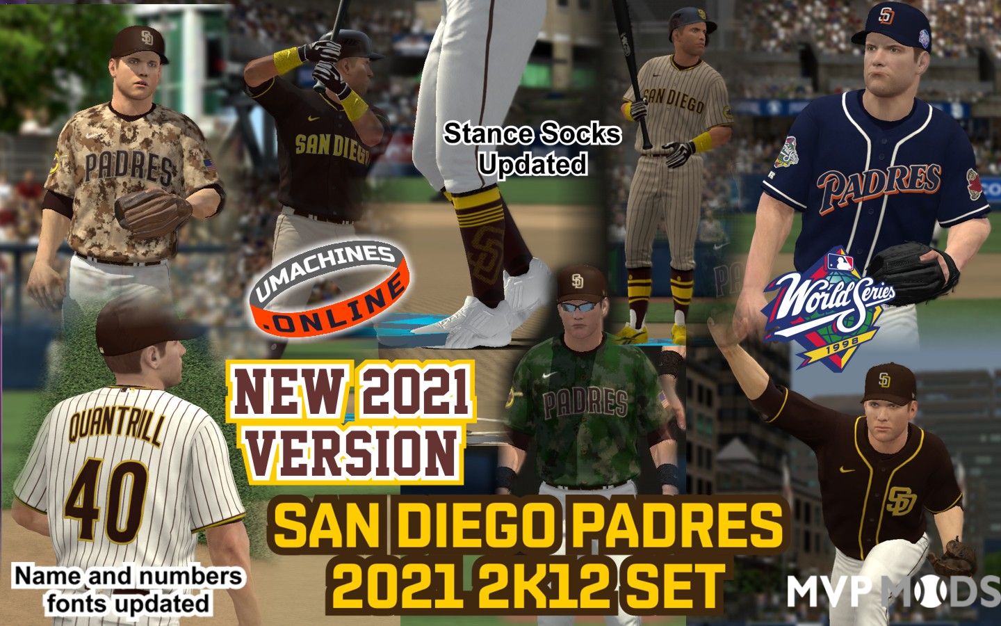 1998 padres uniforms