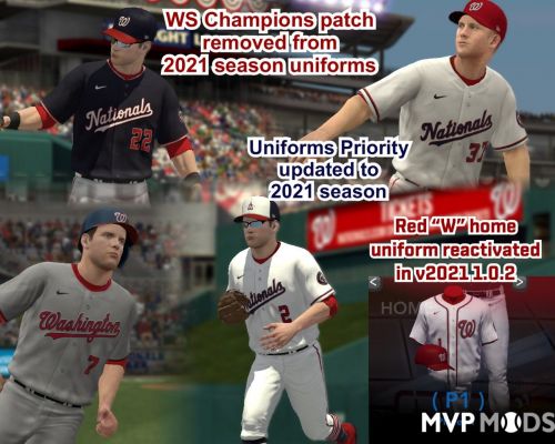 1961 Washington Senators Uniforms - Uniforms - MVP Mods